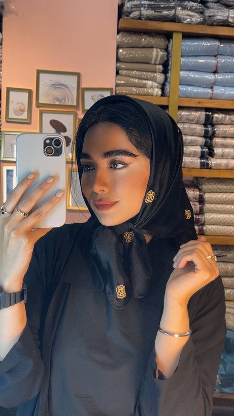 مینی اسکارف مشکی
