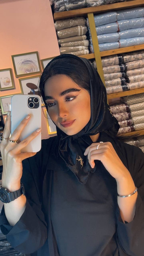 خرید مینی اسکارف مشکی