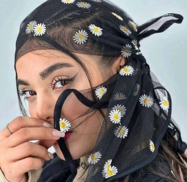 مینی اسکارف بابونه