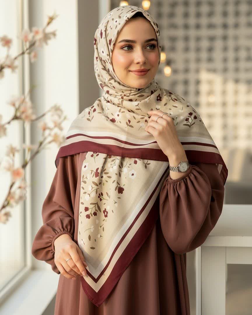 روسری نخی قواره بزرگ 140