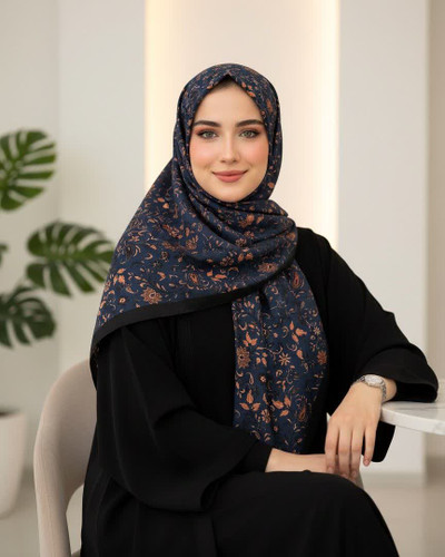 روسری نخی قواره 110 سانتیمتر