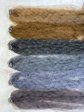 رنگبندی شال زنانه حریر پفکی دور لمه گوچی با نمایش طیف کامل رنگها